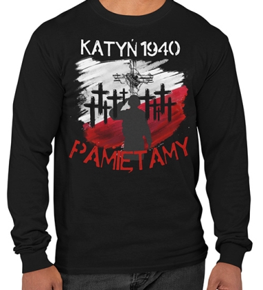 LONGSLEEVE PATRIOTYCZNI KATYN PAMIETAMY